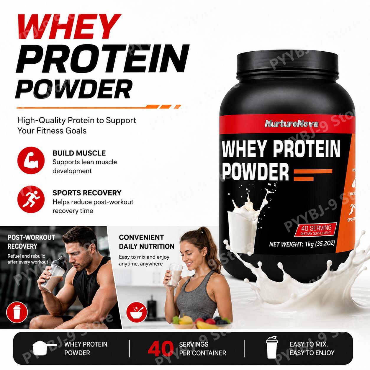 NurtureNova Whey Protein Tozu  - Nutrition And Fitness incelemesi ve fiyatı